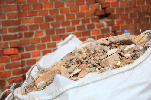 Professional office clearance team at work in Willesden