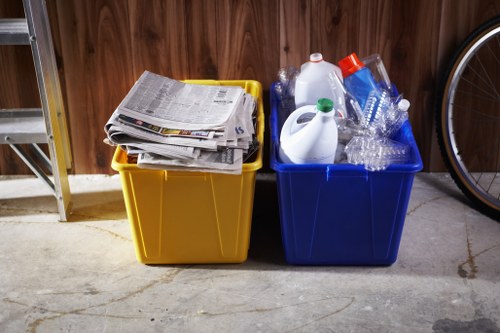 Eco-friendly recycling during office clearance