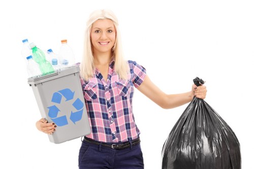 Eco-friendly disposal methods during loft clearance