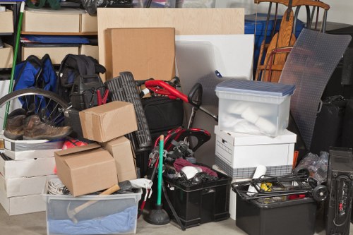Secure handling of confidential documents during office clearance